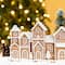 Glitzhome® 12" Christmas Resin Gingerbread Townhouse Table Decor